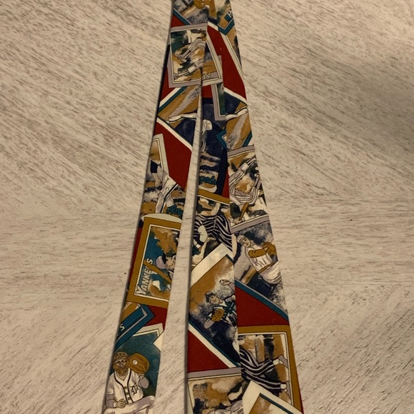 Ties- Baseball ( Padres/Tigers/ Yankees/ Rangers) motif- Conversational piece - Picture 4 of 7